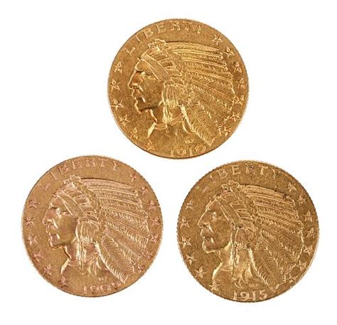 Three Us 5 Gold Coins For Sale At Auction On 19th May Bidsquare