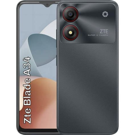 Zte Blade A34 664gb 24gb Ram Ds 4g Grey Oem Walmartca