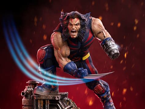 X Men Age Of Apocalypse Battle Diorama Series Wolverine Weapon X 1