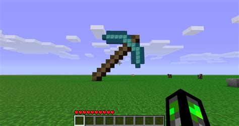 Giant Diamond Pickaxe Minecraft Project