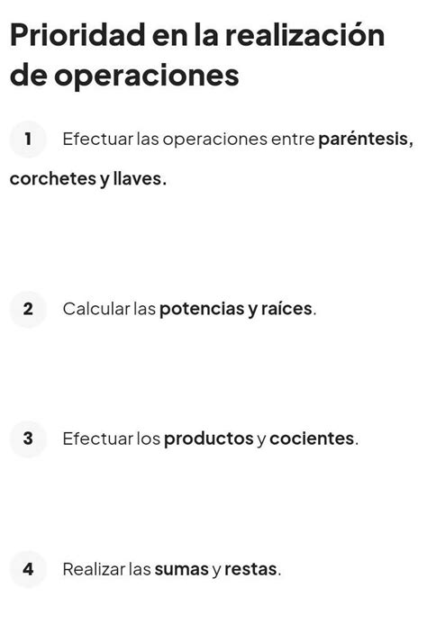 Operaciones Combinadas Con Paréntesis A 17 6 8 21 10 13 Brainly Lat