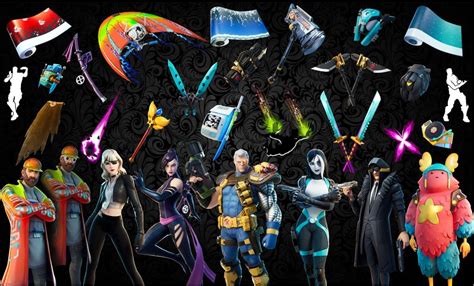 Names And Rarities Of All Leaked Fortnite Cosmetics Found In V