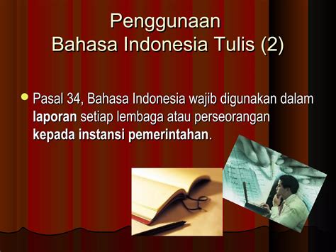 Sejarah Singkat Kedudukan Dan Fungsi Bahasa Indonesia Ppt