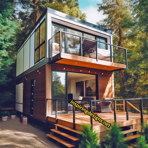 Incredible Luxury Modern Tiny Homes With Huge Windows And Decks