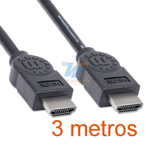 Cable Hdmi Manhattan M Weby Servicios