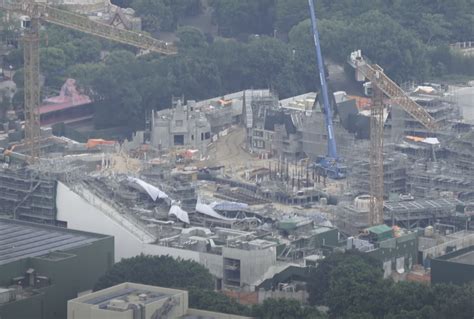 Video Aerial Video Shows Latest Progress On First Frozen Land At Hong Kong Disneyland Wdw