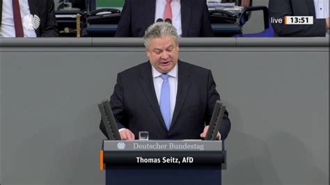 Aktuell Rede Thomas Seitz Afd Am Januar Im Deutschen Bundestag