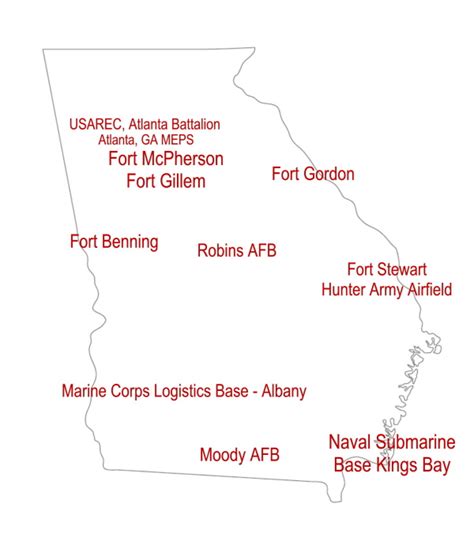 Georgia Military Real Estate and Relocation Agents