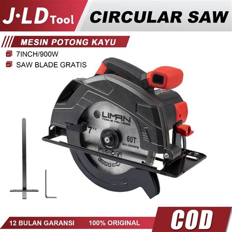 Jual Jld W Circular Saw Gergaji Kayu Listrik Circular Saw Inch