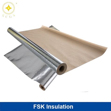 Manufacturer Vapor Barrier Reinforced Aluminum Foil Scrim Insulation