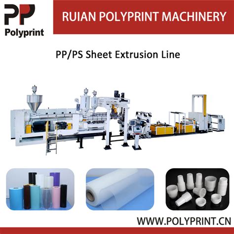 Pppspetpla Sheet Extruderplastic Sheet Extruding Machinerigid Film