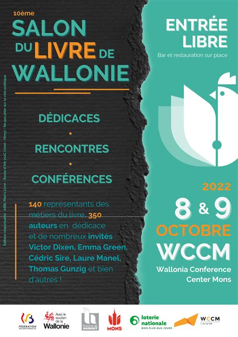 Retrouvez les Archives de l État au Salon du livre de Wallonie 2022