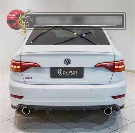 Difusor Spoiler Trasero Jetta Gli Mk A Mercadolibre