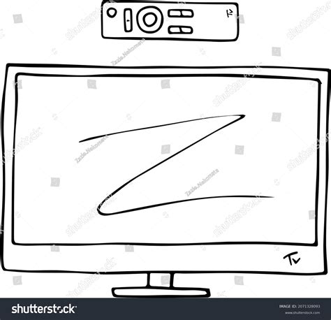 3,829 Flat screen tv drawing Images, Stock Photos & Vectors | Shutterstock