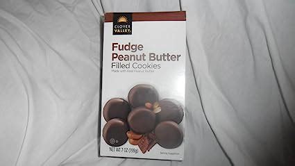 Clover Valley Fudge Covered Peanut Butter Cookies 7 Oz Amazon