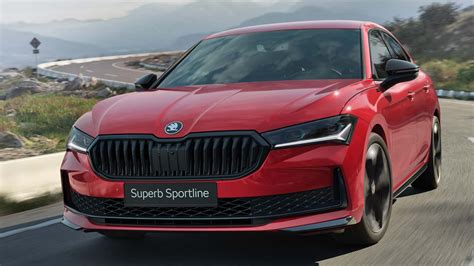 The Skoda Superb Sportline Arrives To Complete The Range