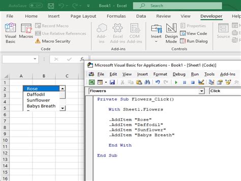 Creating An Excel Vba Listbox Rockets Marketing