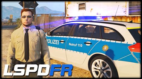 GTA 5 LSPD FR 120 GER 2K Bayrische Autobahn Polizei Deutsch