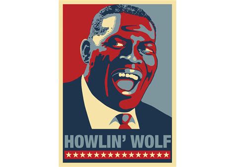 Howlin Wolf Blues Man Poster Etsy