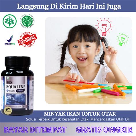 Obat Agar Anak Pintar Vitamin Supaya Anak Pinter Minyak Ikan Untuk