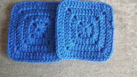 How To Handmade Crochet Solid Granny Square Beginners Patternand Tutorial