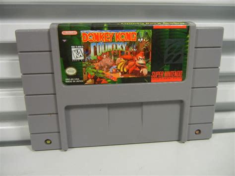 Super Nintendo SNES Donkey Kong Country Cartridge Only A EBay