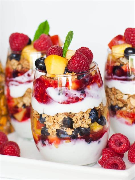 Easy Yogurt And Fruit Granola Parfaits Video Tatyanas Everyday Food