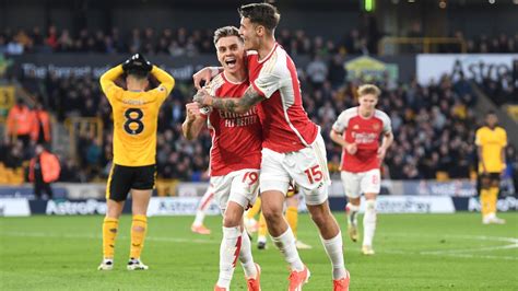 Arsenal Kembali Ke Puncak Klasemen Usai Kalahkan Wolves