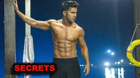 The Secret Behind Varun Dhawan S Hot Six Pack Abs Iwmbuzz