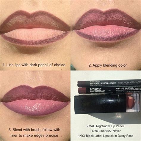 Drugstore Glossy Nude Lip Combos For Darkskin Morphe Kiko Revolution