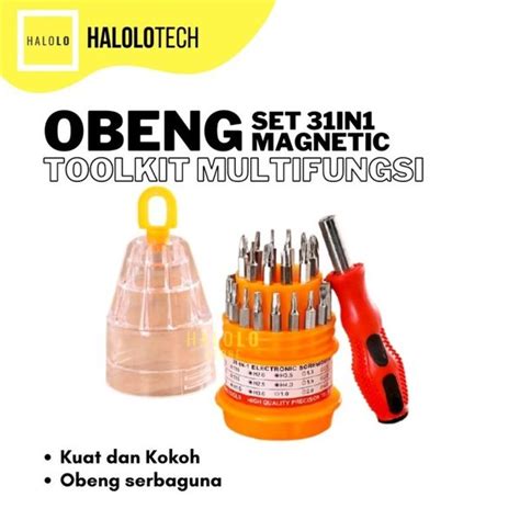 Jual Obeng Set Toolkit In Obeng Service Mini In Multifungsi Di