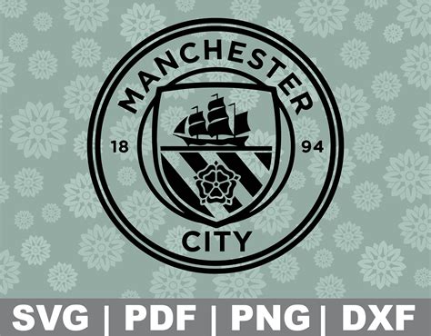 Manchester City Logo Svg Manchester United Svg Etsy