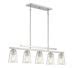 Three Posts Macklin 5 Light Dimmable Kitchen Island Modern Linear