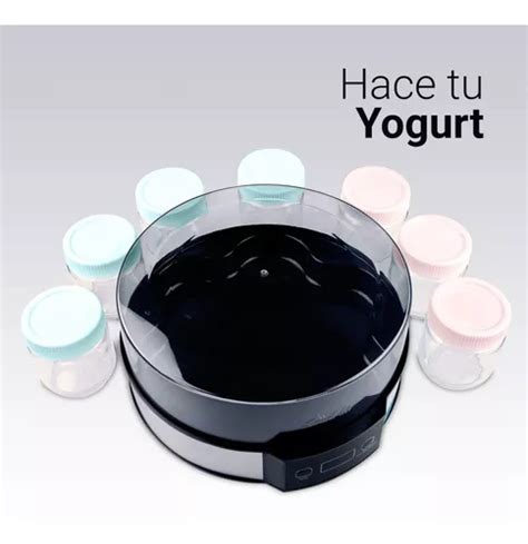 Yogurtera Frascos Vidrio Lt Smart Tek Timer Led Hs En Venta En