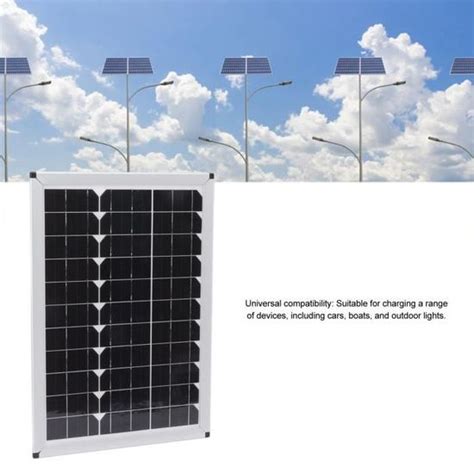 Yap Cellule Solaire Kit De Panneau Solaire 100w Module Solaire Monocristallin Avec Contrôleur