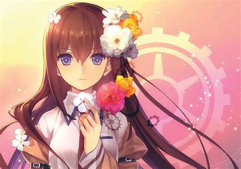 Kurisu Makise Anime Pretty Steins Gate Cute Girl Hd Wallpaper Pxfuel