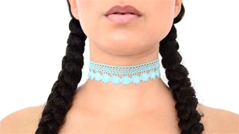 Diy Choker Kette Aus Spitzenborte Selbst Machen Diy Mode Diy