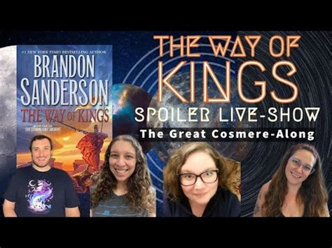 The Way Of Kings Live Show Cosmere Readalong Live YouTube