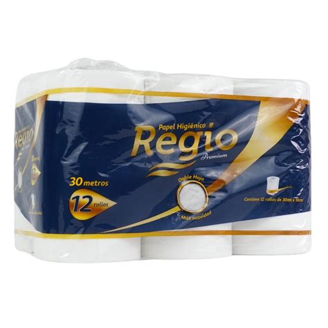 Papel Higi Nico Regio Premium Doble Hoja Rollos El Clon