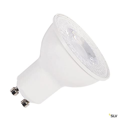 Led Leuchtmittel Qpar51 Gu10 4000k 460lm Gehäuse Weiß Slv