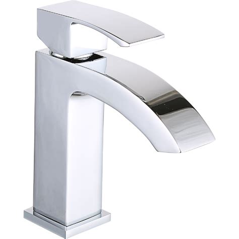 Chrome Cloakroom Mono Basin Mixer Tap Wave Better Bathrooms