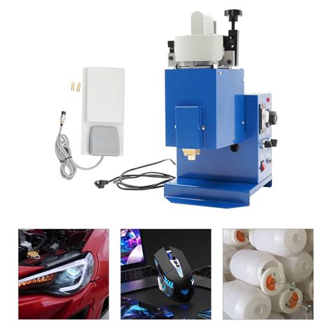 Commercial Injecting Machine 900W Hot Melt Glue Spraying Gluing Machine Semi Automatic Adhesive