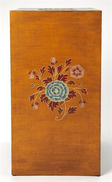 Dharma Hand Painted Accent Chest Painted Chest Hand Painted Painted