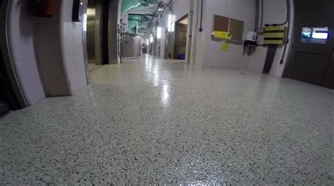 Epoxy Flake Flooring In Water Department Findlay Oh Concrete Decor