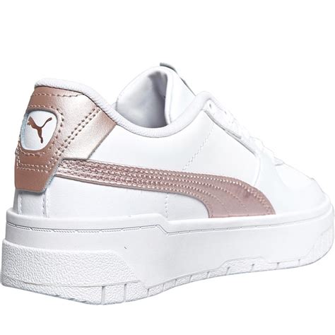 Buy Puma Junior Girls Cali Dream Shiny Pack Trainers Puma White