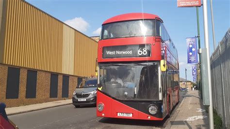 Shabby FRV TFL Bus Route 68 Euston West Norwood The New