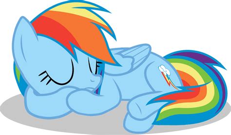 Adorable Sleeping Dashie By Shutterflyeqd On Deviantart