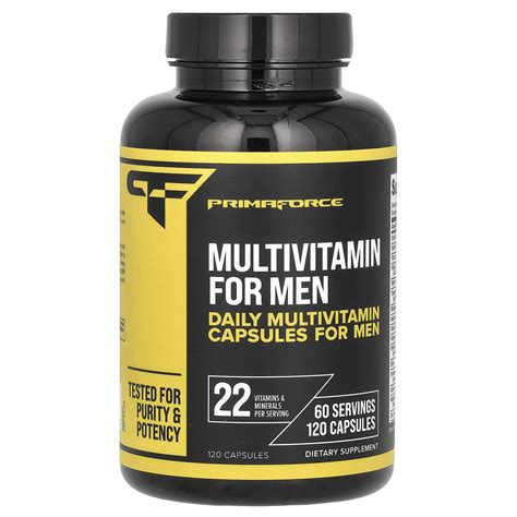 Primaforce Multivitamin For Men 120 Capsules