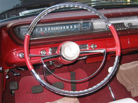 61 Pontiac Rebuiltrestored Steering Wheel 1400