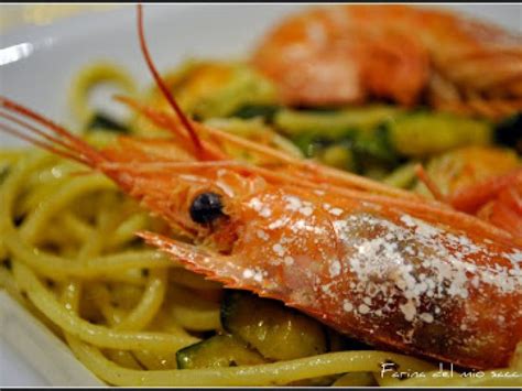 Spaghetti Gamberi E Zucchine Ricetta Petitchef